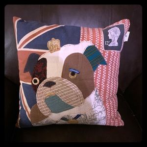 ANTHROPOLOGIE NWT Dog pillow.